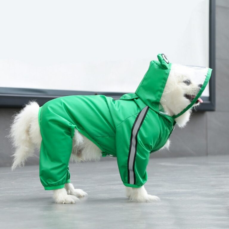 Gabardina impermeable con diseño de rana para mascotas - Imagen 6
