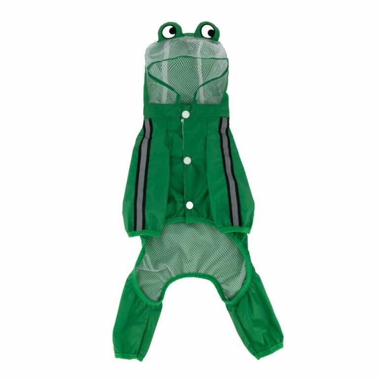 Gabardina impermeable con diseño de rana para mascotas - Imagen 7