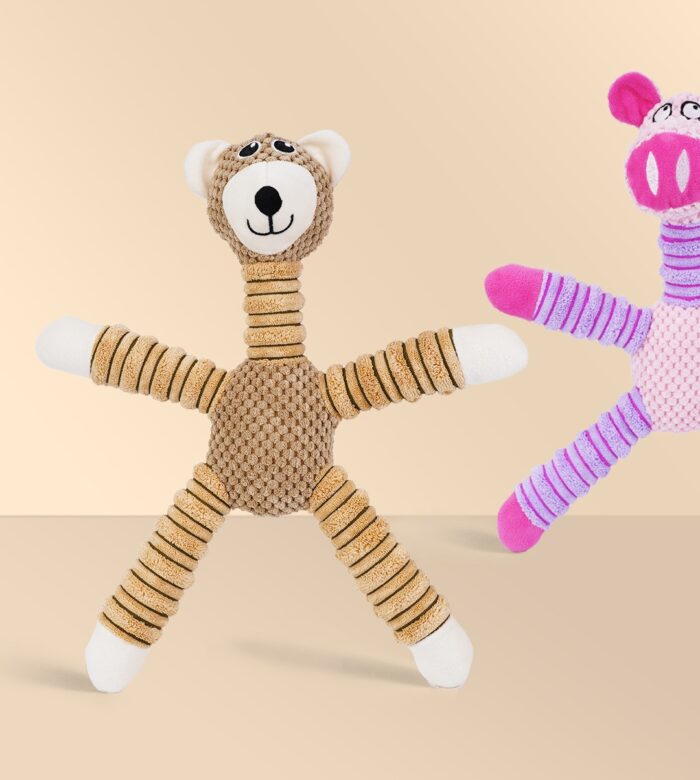 Juguete para perro con diseño de oso - Imagen 6