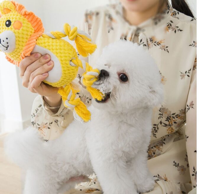 Juguete para perro con diseño de león - Imagen 10