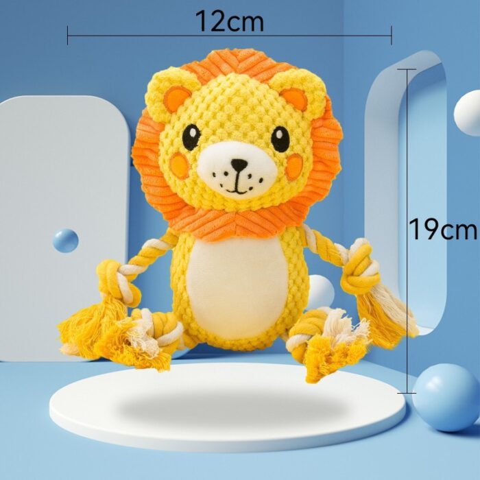 Juguete para perro con diseño de león - Imagen 2