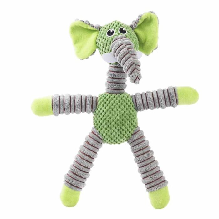 Juguete para perro con diseño de elefante