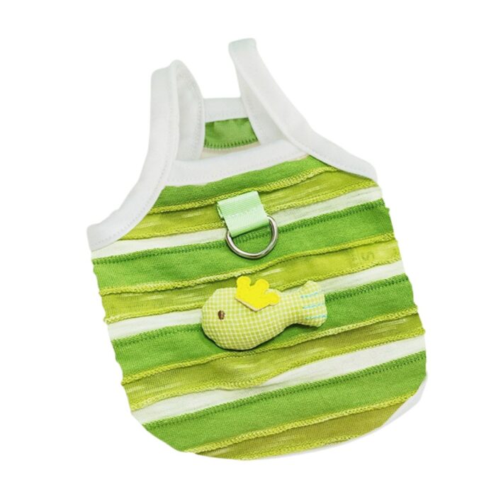 Maypet | Camiseta de veranopara mascota con decoración de pez