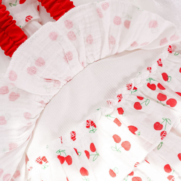 Maypet | Vestido de verano para mascota de cerezas - Imagen 6